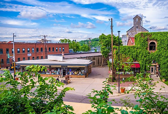 View of the very beautiful town of Stillwater, Minnesota. Image credit Cavan-Images via Shutterstock.