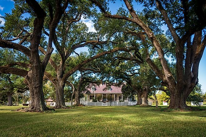 Cane River Creole National Historical Park in Natchitoches, Lousiana.