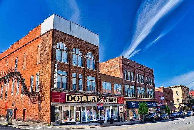 Downtown Cambridge, Ohio. Image credit R Scott James via stock.adobe.com