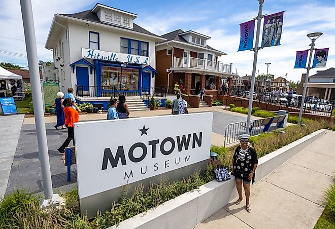 Motown Museum, Detroit, USA. Editorial credit: Schager / Shutterstock.com