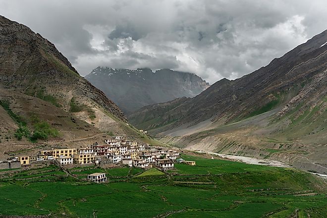 A remote mountain town