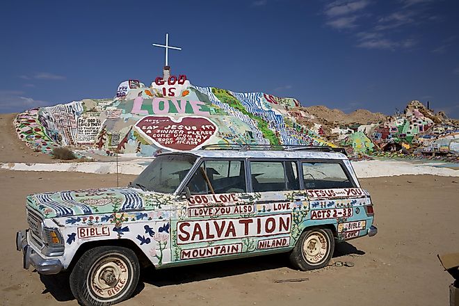 Salvation Mountain, Niland.