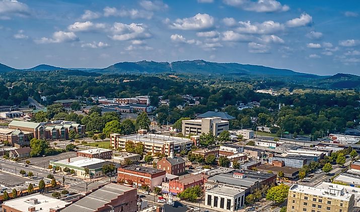 dalton georgia where the historic high country loop starts