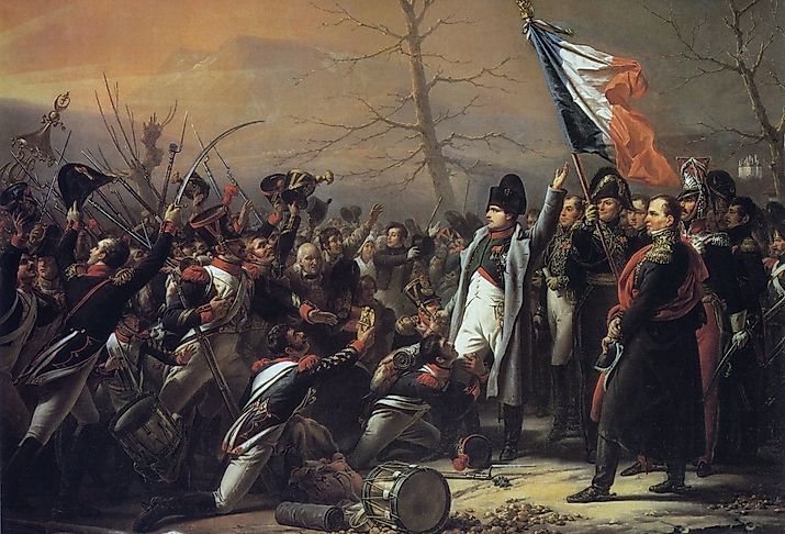 The return of Napoleon after his escape from Elba. Image credit Creative Commons