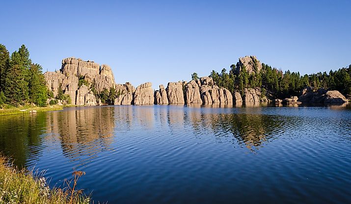 Sylvan Lake in Custer State Park