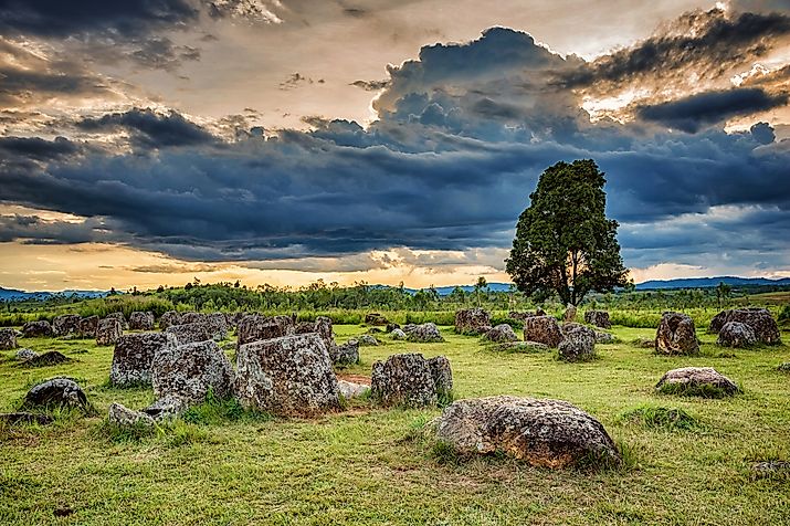 Plain of Jars, Laos.