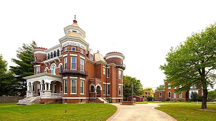 White County Courthouse in Carmi, Illinois.