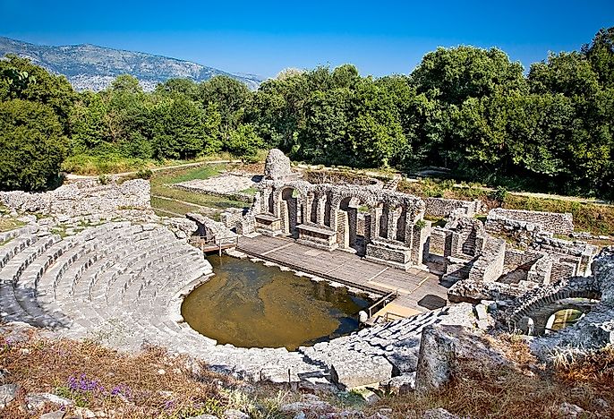 UNESCO World Heritage Sites In Albania WorldAtlas Com   Butrint 