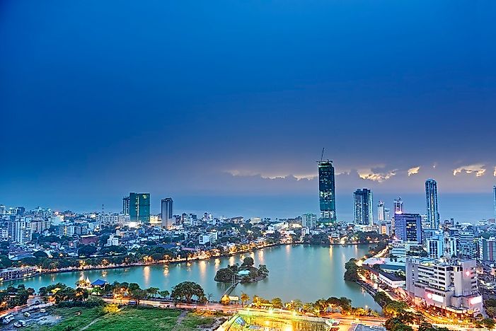 Biggest Cities In Sri Lanka - WorldAtlas.com