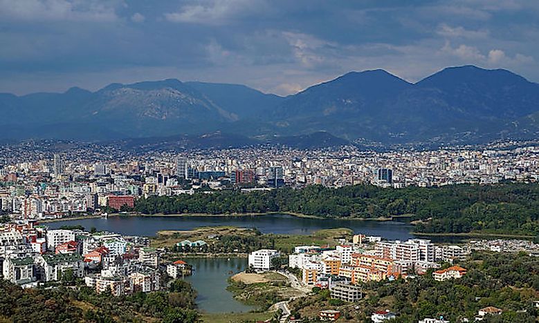 Biggest Cities In Albania - WorldAtlas.com