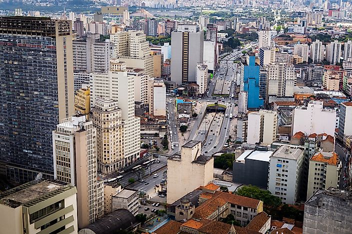 The Tallest Buildings In Brazil Worldatlascom - 