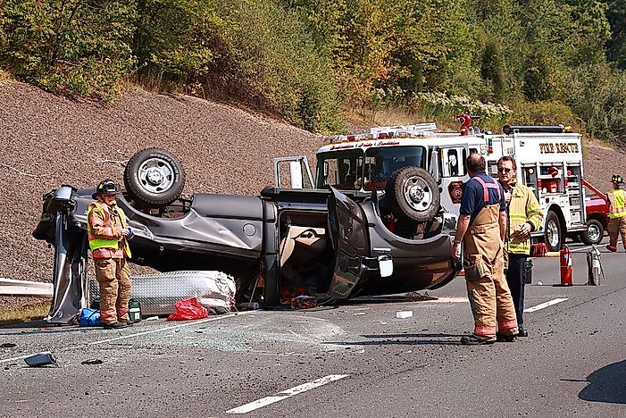 Highest Rates Of Highway Accident Deaths In The World - WorldAtlas.com