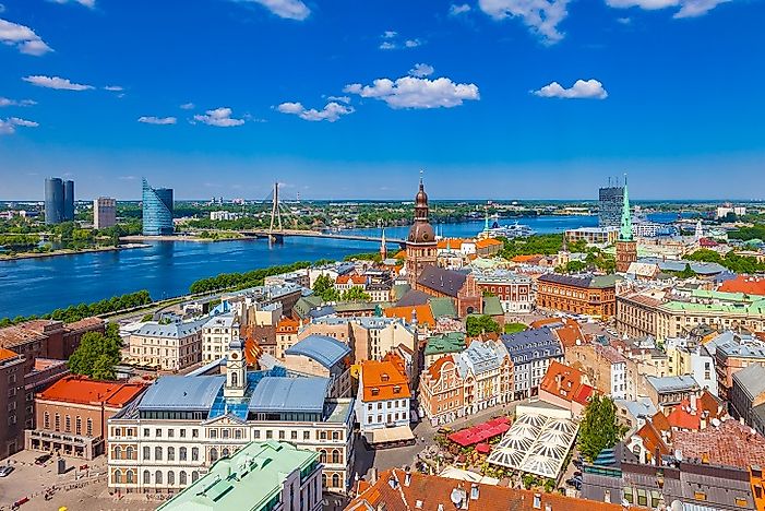 Riga - Historic City In Latvia - WorldAtlas.com