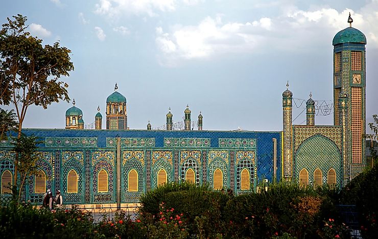 The Largest Religions In Afghanistan Worldatlascom - 