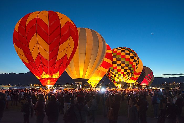 What is the Albuquerque International Balloon Fiesta? - WorldAtlas.com