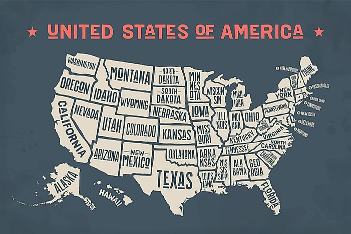 How Many States Are In The US? - WorldAtlas.com