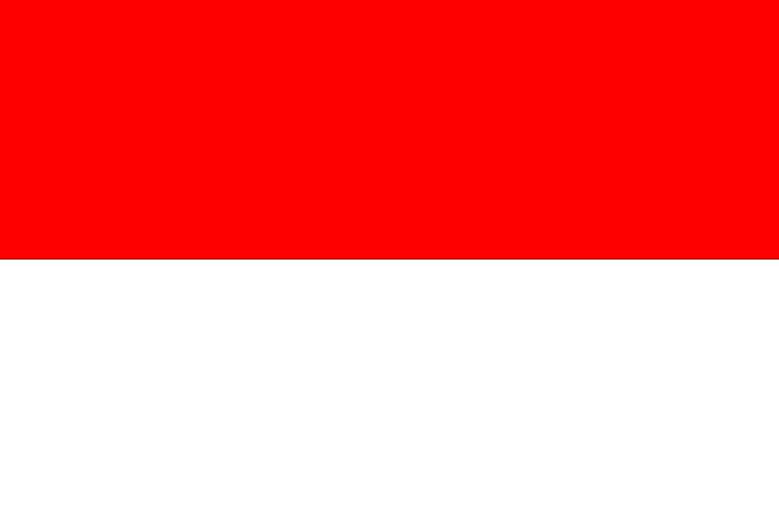 The National Flag Of Indonesia - Worldatlas.com