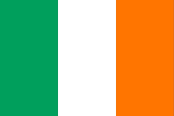 The National Flag of Ireland - WorldAtlas.com