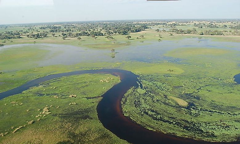 The Okavango Delta Of Botswana - WorldAtlas.com