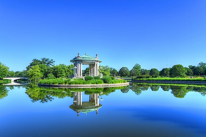 #5 Forest Park, St. Louis (15 million visitors)  