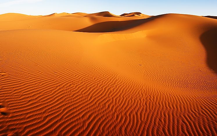 The Largest Deserts In The World - WorldAtlas.com