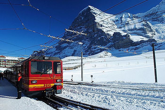 The Highest Railways In Europe - WorldAtlas.com