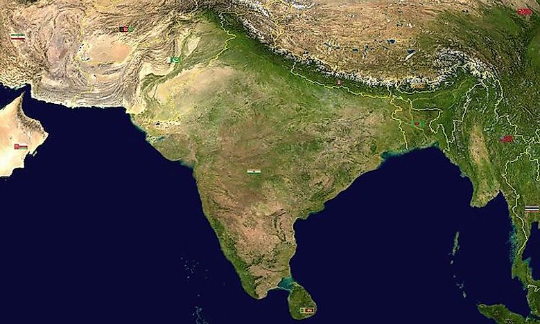 What Is The Indian Subcontinent Worldatlas Com