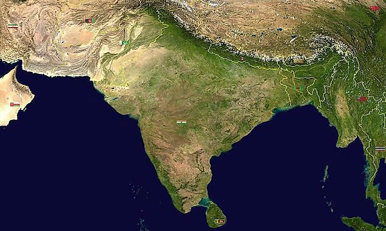 What Is The Indian Subcontinent WorldAtlas