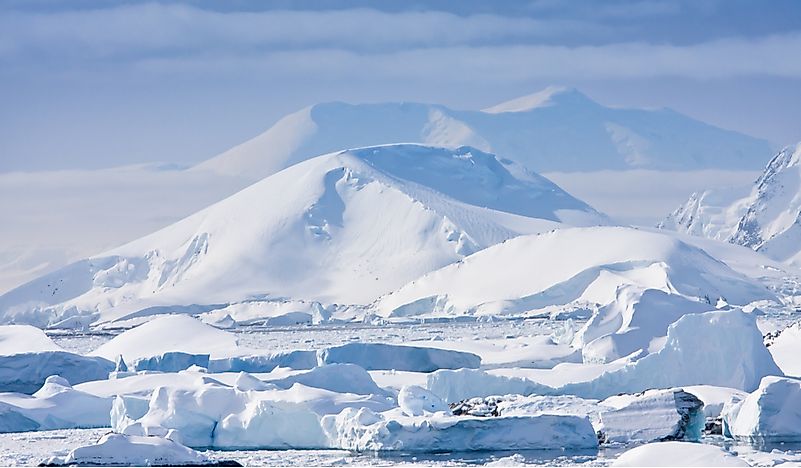 Is The North And South Pole Covered In Ice