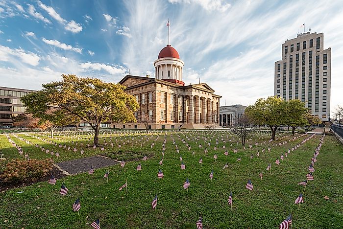 Original State Capital Of Illinois