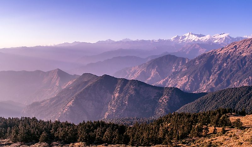 Where Are The Himalayas Worldatlascom - 