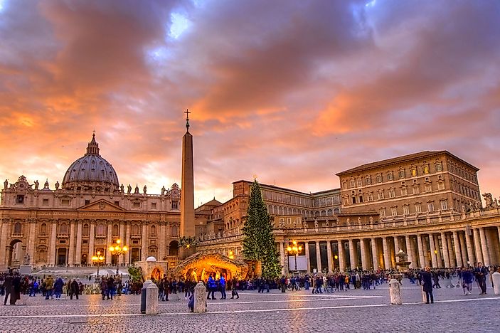 #1  Vatican City - 0.44 sq km  