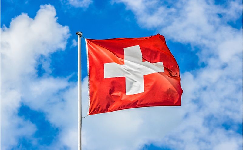 #5 The Flag Of Switzerland Is Square-shaped -  