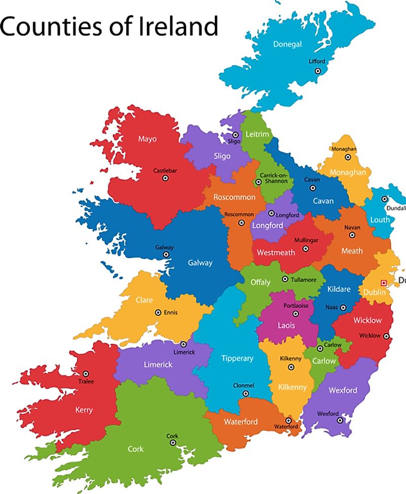 The Counties Of Ireland