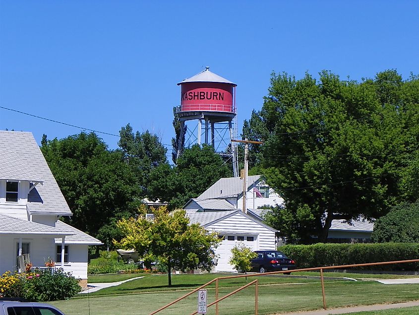 A scene from Washburn, North Dakota.