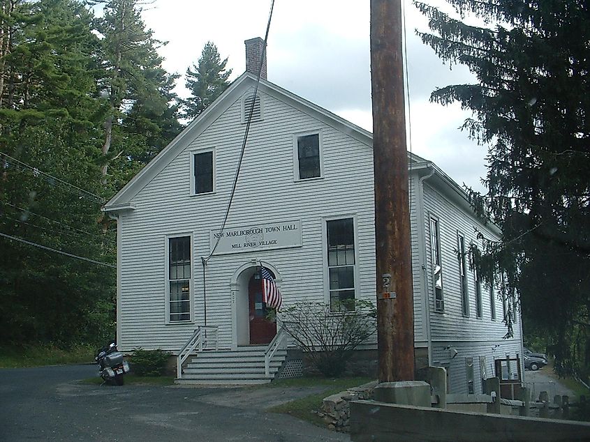 New Marlborough Town Hall in Massachusetts.