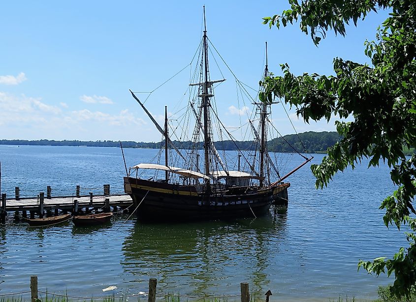 Colonial Ship at St. John's Site Museum 