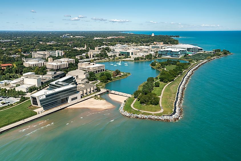 Northwestern University in Evanston, Illinois.