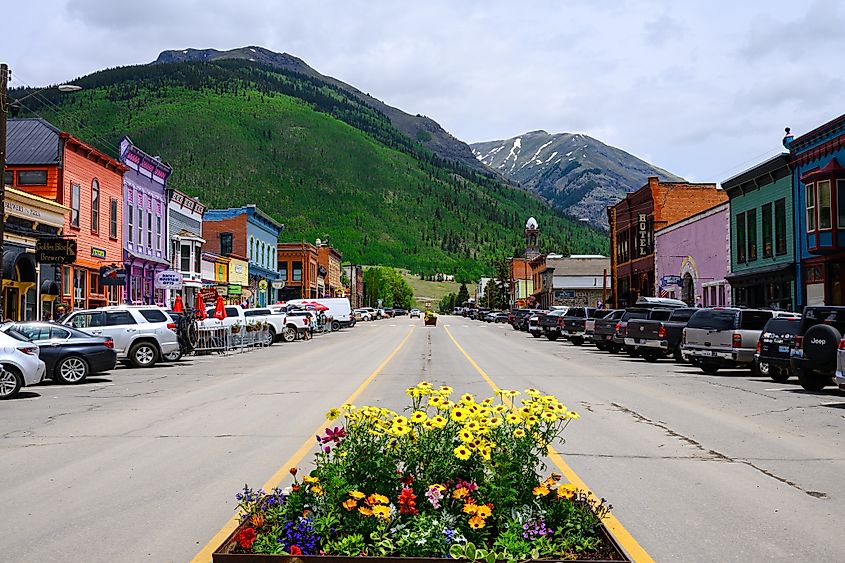 Greene Street in Silverton, Colorado