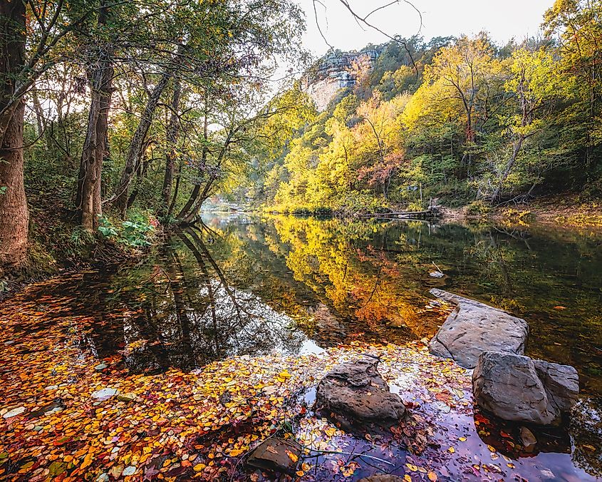 Buffalo National River at Kyle's Landing. Ponca, Arkansas