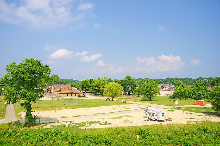 The beautiful town of Van Buren, Missouri.