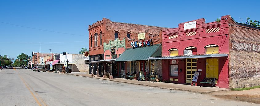 Smithville, Texas. Editorial credit: Philip Arno Photography / Shutterstock.com