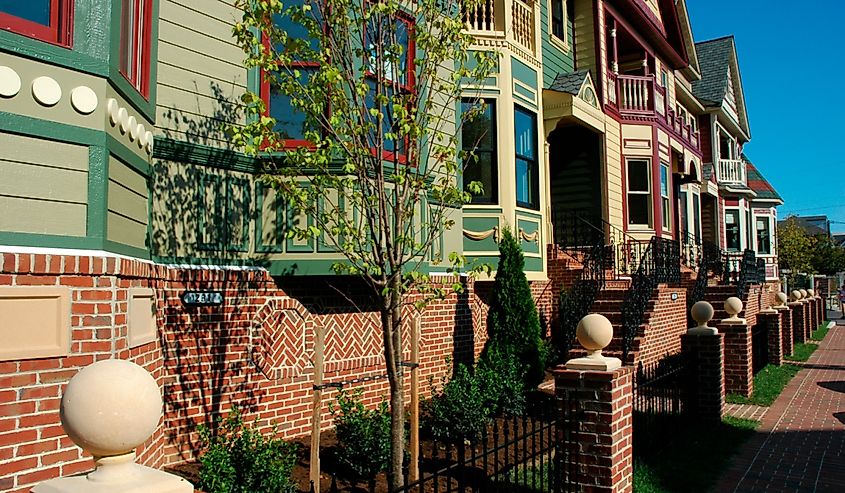 New housing in historic Occoquan.