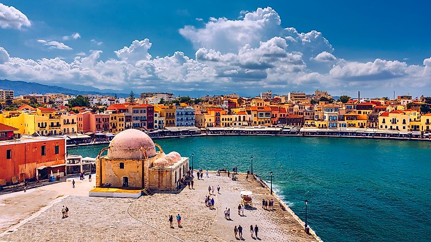 Old mosque in Chania, Greece