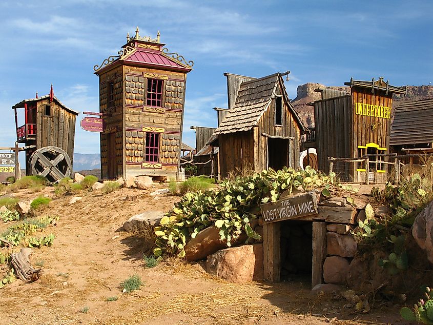 Open air museum in Springville, Utah.