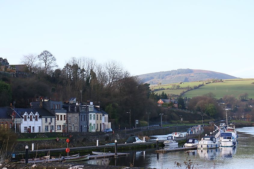 The serene town of Killaloe, Ireland.