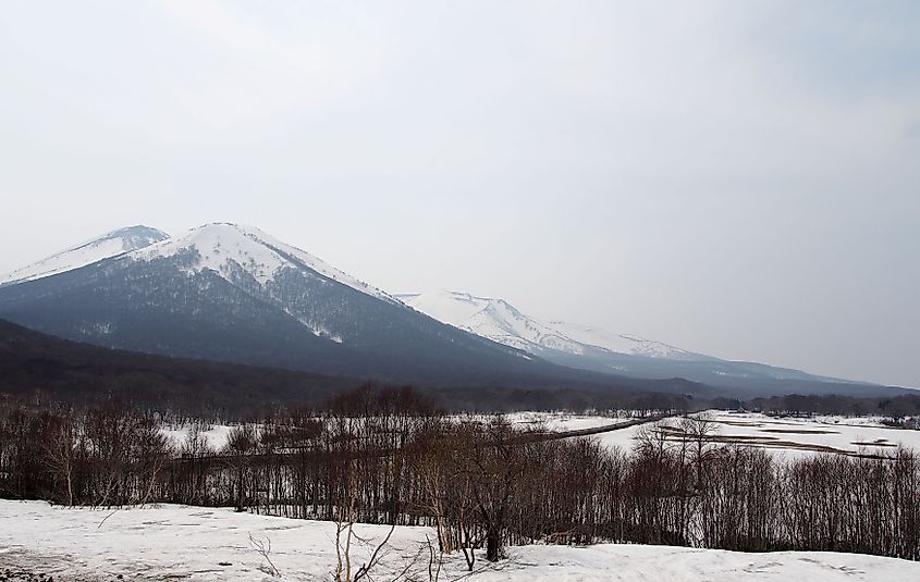 Southeastern side of the Hakkōda Mountains