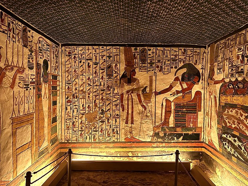 The Tomb of Nefertari, the Great Wife of Pharaoh Ramesses II