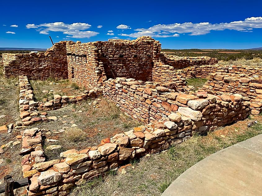 Peublo ruins in Blanding, Utah.