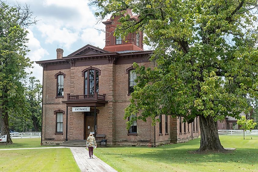 The Historic Washington State Park in Arkansas.